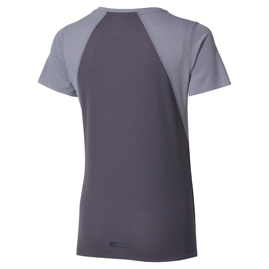 Mizuno Tech Light Dryaeroflow Short Sleeve Tee Quicksilver